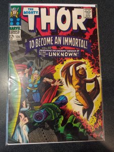 THOR #136 SILVER AGE CLASSIC FINE+