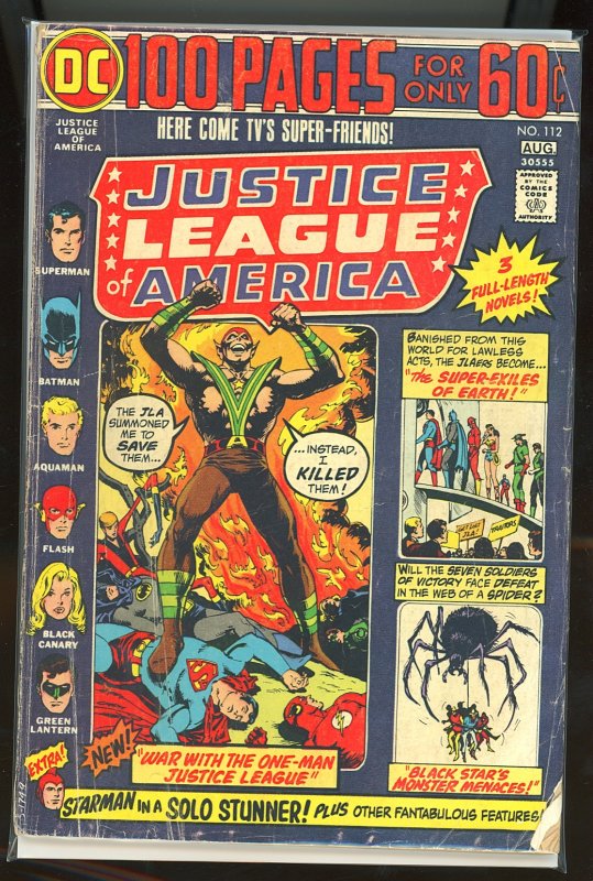 Justice League of America #112 (1974) Justice League