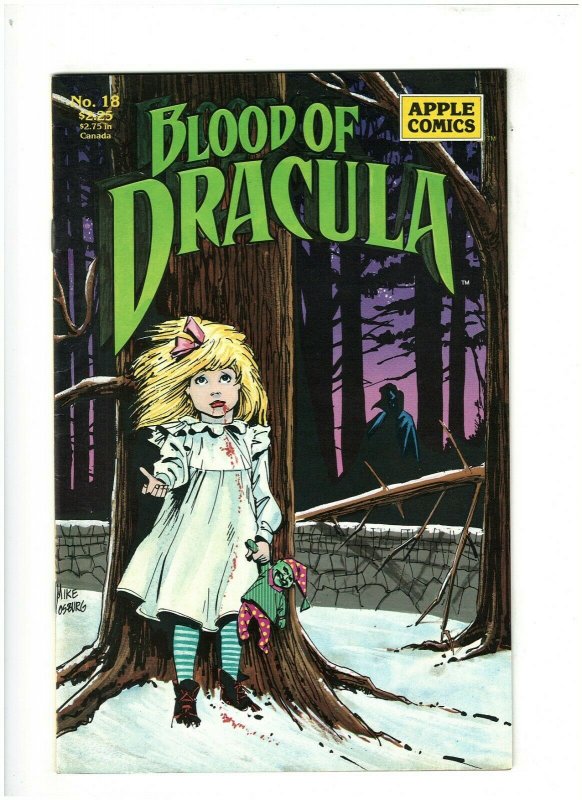 Blood of Dracula #18 VF 8.0 Apple Comics 1990 Vampire Horror, Bernie Wrightson 