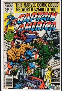 Captain America #249 (1980) Captain America