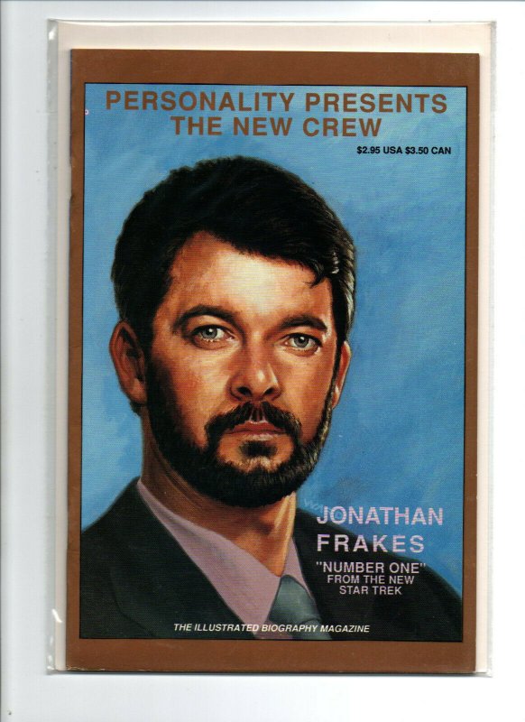 Personality Comics New Crew Jonathan Frakes -Commander Riker - Star Trek TNG -NM