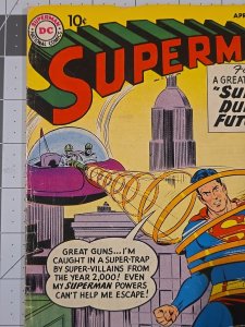 Superman #128 ?-1st appearance of The Future Men (DC Comics April 1959)