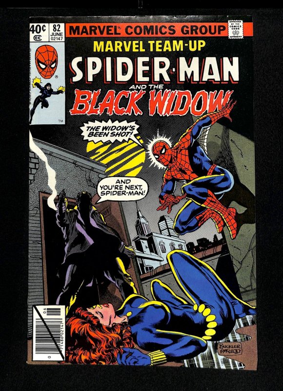 Marvel Team-up #82 Spider-Man Black Widow!