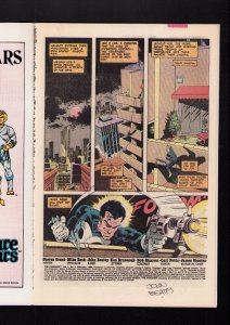 Punisher #2 - INTERIOR PAGE SIGNED BY JOHN BEATTY! (6.5) 1986