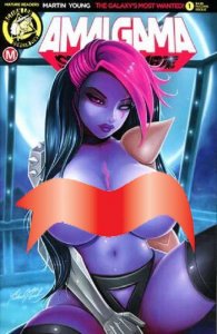 Amalgama: Space Zombie: The Galaxy's Most Wanted #1D VF/NM ; Action Lab | Risque