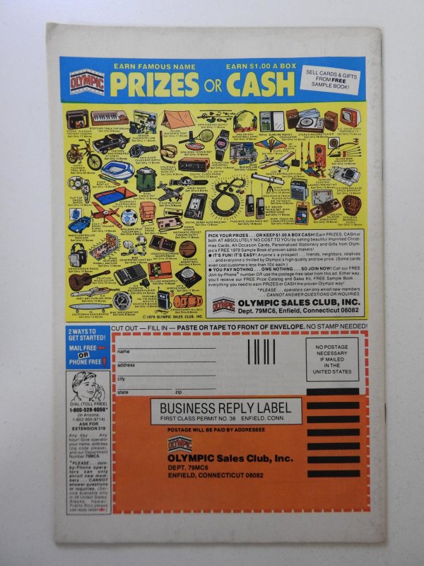 Spider-Woman #18 Direct Edition (1979) FN- Condition! Moisture stain