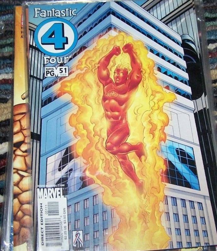 FANTASTIC FOUR #51 (480)   2002   marvel     INHUMANS BLACK BOLT