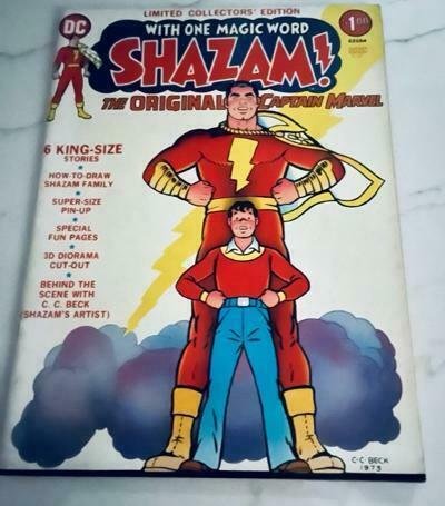 LIMITED COLLECTORS EDITION- SHAZAM!- VF 8.0- C-21-1975