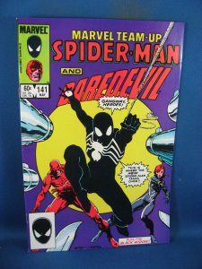MARVEL TEAM UP 141 VF NM SPIDERMAN BLACK COSTUME  DAREDEVIL  MARVEL