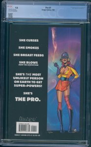 The Pro #1 CGC 9.8 White Pages Garth Ennis Story Image Comics 2002 1st Print