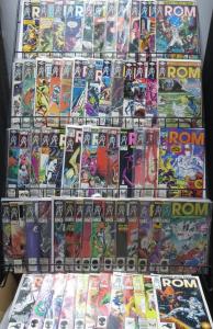 ROM SPACEKNIGHT MEGA-COLLECTION! 65 ISSUES! VG-F or better! Mantlo/Buscema/Ditko