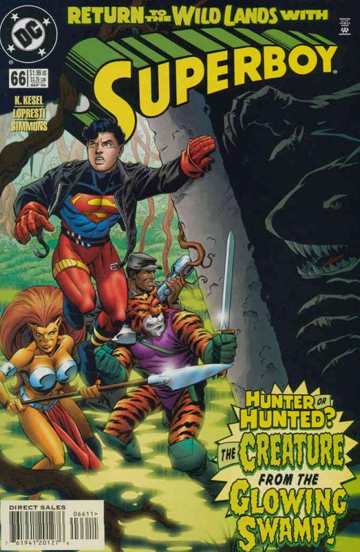 Superboy (3rd Series) #66 VF ; DC | Glowing Swamp