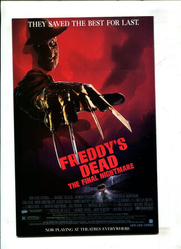 FREDDY'S DEAD #2 - MOVIE ADAPTATION Fisherman Collection (9.2) 1991