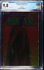 Mark Spears Monsters #8 FOIL 1:250 Variant Cover B CGC 9.8