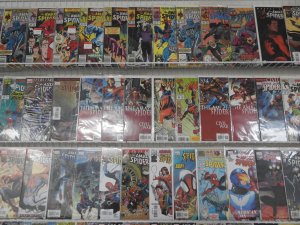 Huge Lot of 160+ Comics W/ Spiderman +More! Average VF- Condition!