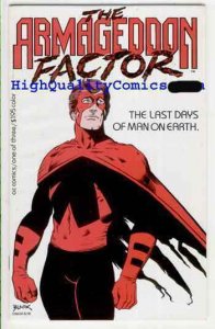 ARMAGEDDON FACTOR #1, NM-, Bill Black, AC, 1987, Last Days, more indies in store