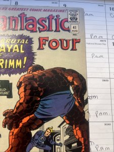 Fantastic Four #41 (Marvel Comics August 1965)