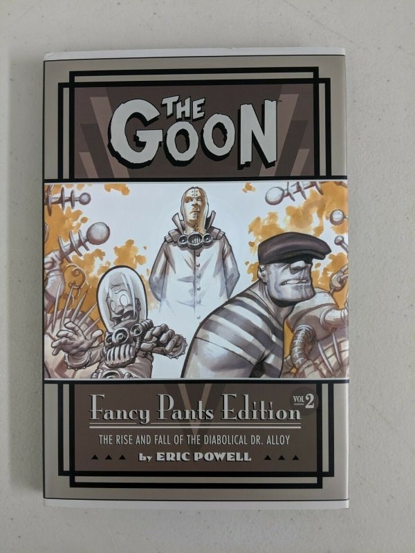 The Goon Fancy Pants Edition Vol 2 Hardcover 2008 Eric Powell Signed Edition 