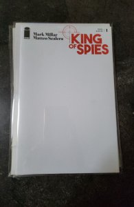 KING OF SPIES #1 BLANK COVER VARIANT