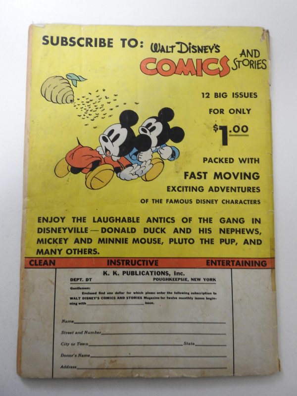 Walt Disney's Comics & Stories #23 (1942) FR/GD Condition see description