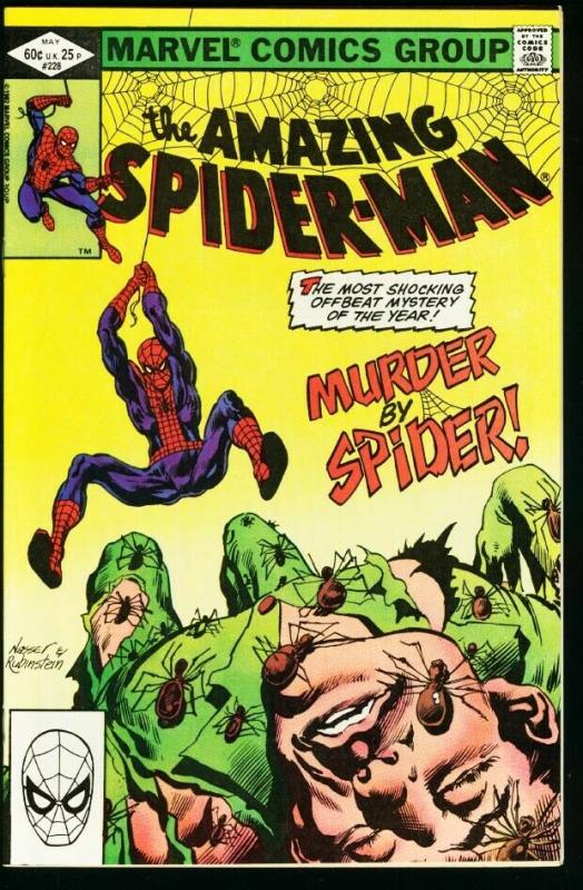 AMAZING SPIDER-MAN #228-1982-MARVEL-very fine VF