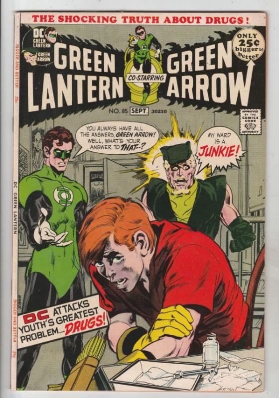 Green Lantern #85 (Aug-71) NM- High-Grade Green Lantern, Green Arrow