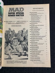 1976 MAD SUPER SPECIAL Magazine #19 VG 4.0 w/ Maddie Insert Separated