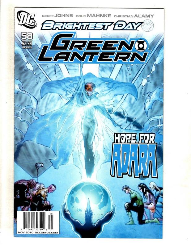 Lot Of 9 Green Lantern DC Comic Books # 58 59 (2) 60 64 65 66 (2) 67 Flash MF18