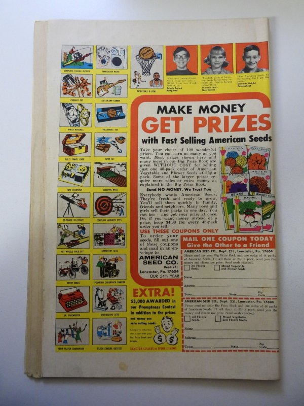 Superman #249 (1972) VG Condition centerfold detached at one staple