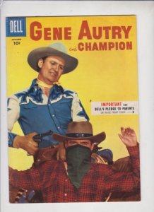 Gene Autry and Champion #103 (1955) FN