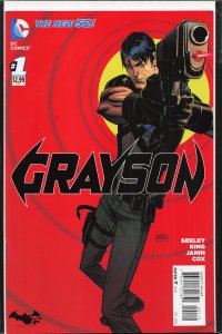 Grayson #1 Second Print Cover (2014) Grayson