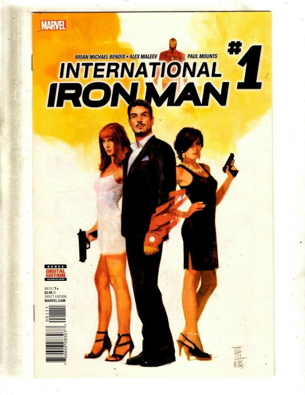 14 Comics Iron Man 2.0 # 1 2 4 (2) 10 11 12 + International # 1 2 3 4 5 6 7 MF22