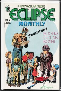 Eclipse Monthly #3 (1983) The Masked Man