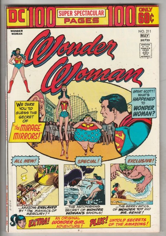 Wonder Woman #211 (May-74) VF/NM High-Grade Wonder Woman