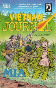 Vietnam Journal #16 VF ; Apple | Don Lomax Last Issue