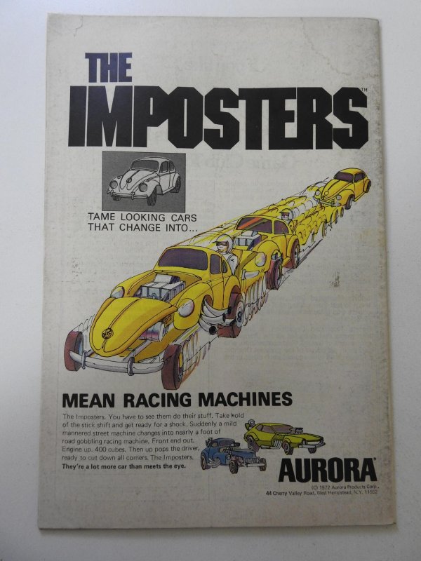 The Demon #10 (1973) VG Condition moisture stain