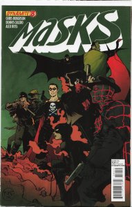 Masks #8 Exclusive Subscription Variant (2013) Masks