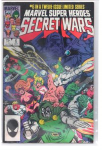 Marvel Super Heroes Secret Wars #6 (1984) Buckaroo Banzai [Key Issue]