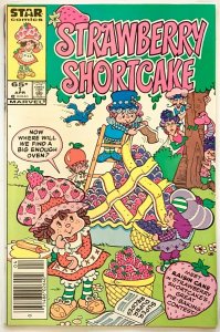 Strawberry Shortcake #1 Newsstand, 1st App Strawberry Shortcake in comic books
