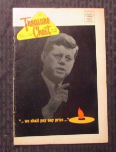 1964 TREASURE CHEST #6 VG 4.0 John F Kennedy JFK