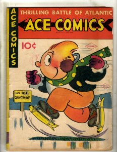 Ace Comics # 59 VG Golden Age Comic Book Blondie Jungle Jim David McKay NE4