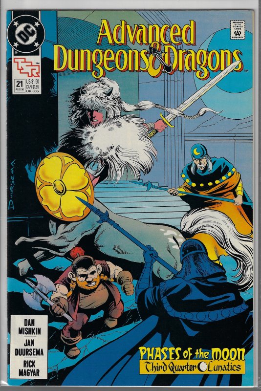 Advanced Dungeons and Dragons #20-36 + Annual  (DC, 1989-1990) NM Average