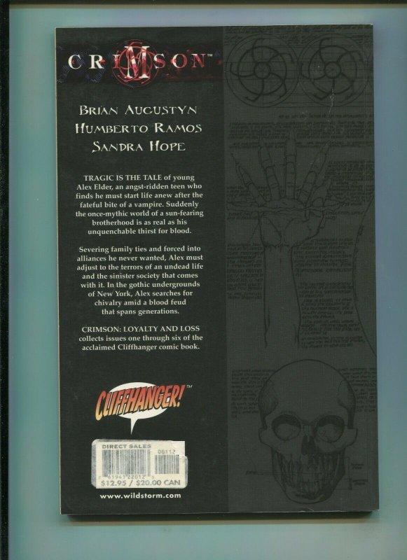 CRIMSON: LOYALTY & LOSS TPB (8.0) SOFTCOVER!! 1999