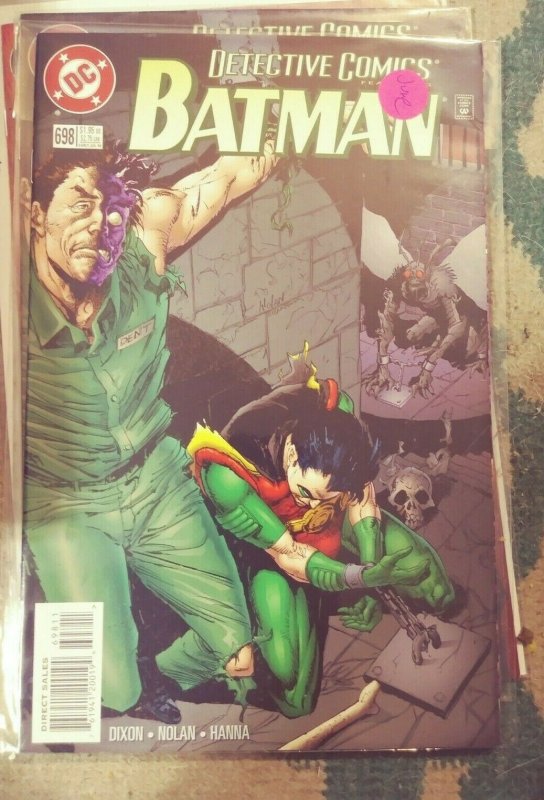 DETECTIVE COMICS  # 698 BATMAN  1996 DC  two face dick grayson robin killer moth 