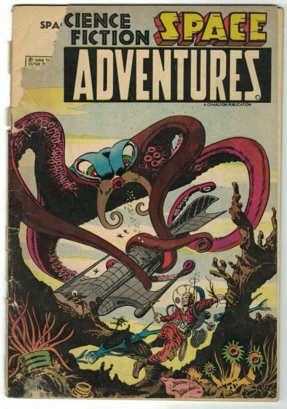 Space Adventures #11 FAIR; Charlton | science fiction - June 1954 golden age