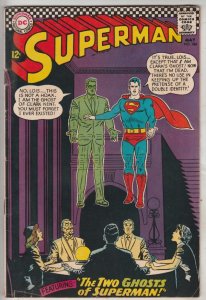 Superman #186 (May-66) FN/VF Mid-High-Grade Superman