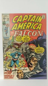 Captain America #136 Falcon Team-Up Issue Origin of Mole Man 1971 Marvel Comics