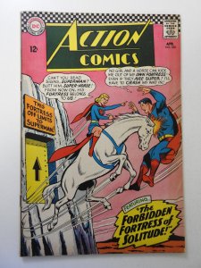 Action Comics #336 (1966) VG+ Condition centerfold detached bottom staple
