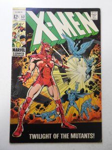 The X-Men #52 (1969) VG+ Condition moisture stain