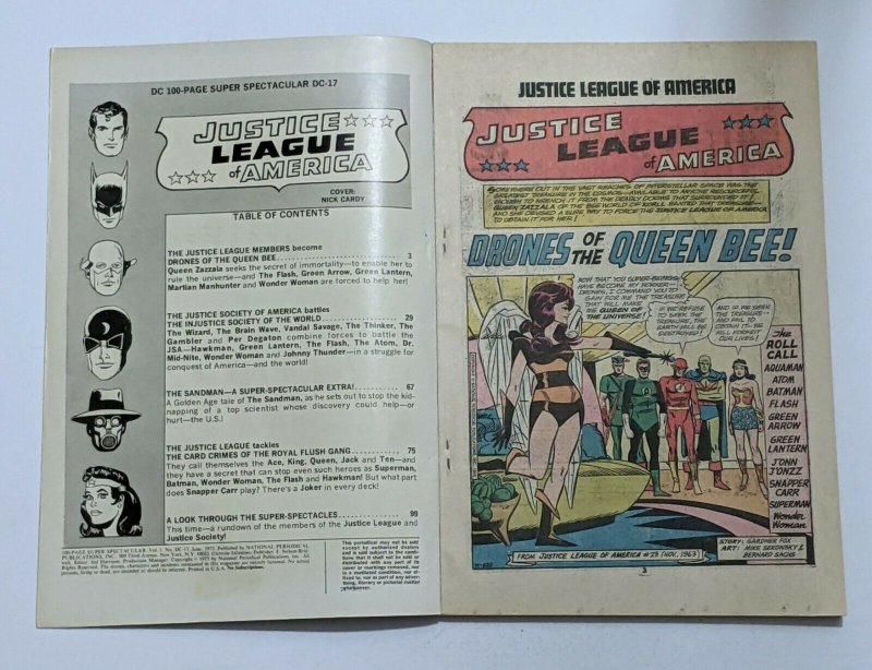 100 Page Super Spectacular DC-17 (Jun 1973, DC) VG+ 4.5 Nick Cardy cover